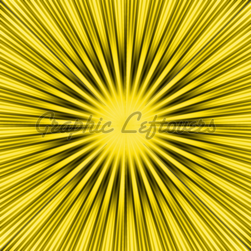 Yellow Sun Burst Gl Stock Image