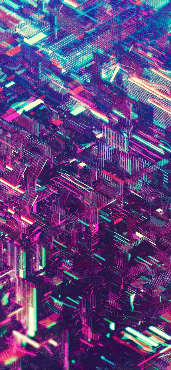 Atelier Olschinsky Neon Cities Wallpaper