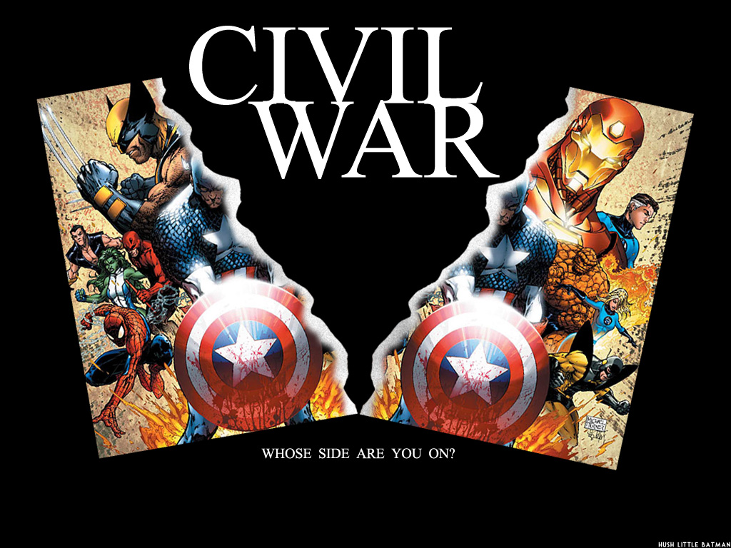 Civil War Wallpaper Marvel Ics