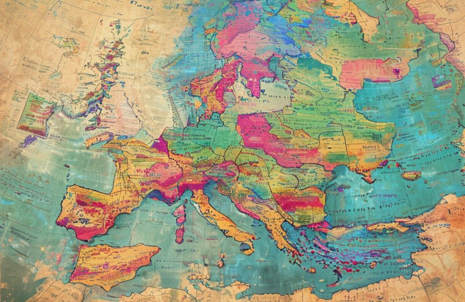 Map Of Europe Wallpaper