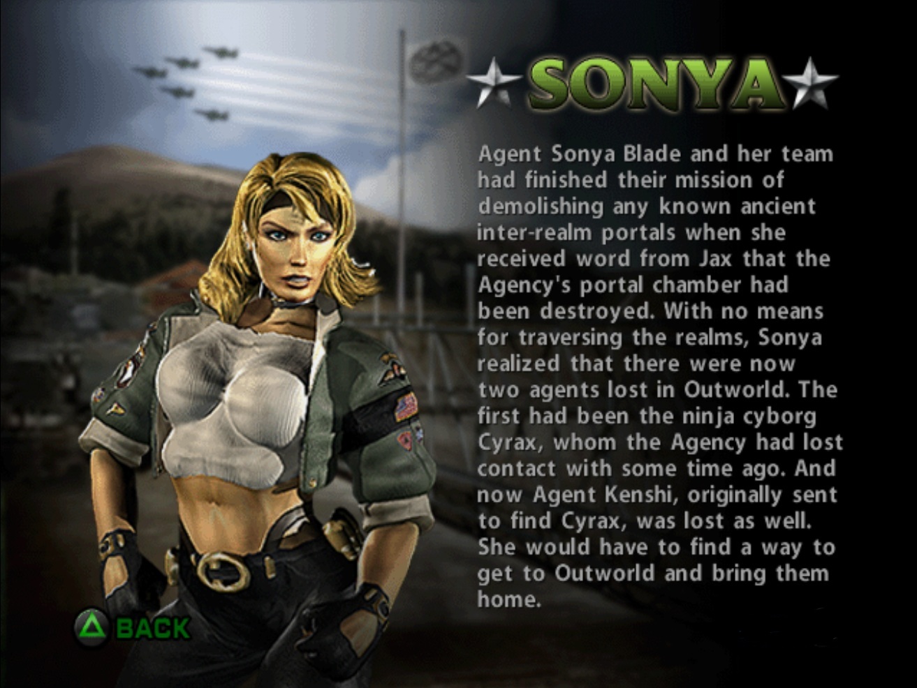 Sonya   Mortal Kombat Character Wallpaper