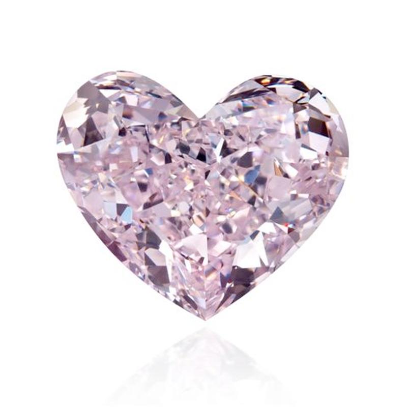 Pink Diamond Heart Wallpaper Shaped