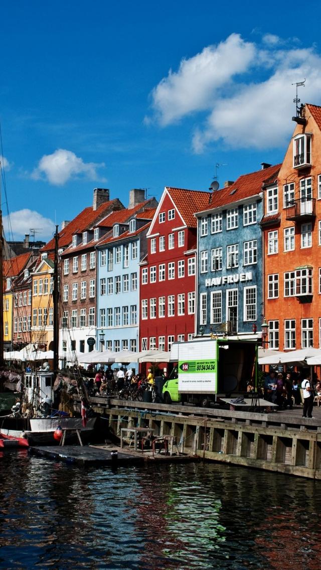 Copenhagen Wallpaper Denmark City wallpapers pictures iPhone5 640x1136