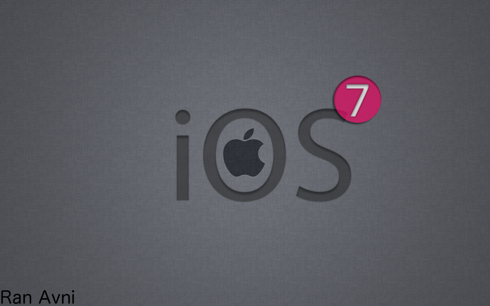 Ios Logo Apple Linen Background By 987741ful