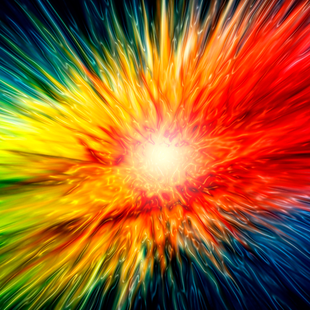 Color Explode iPad Wallpaper Background And Theme
