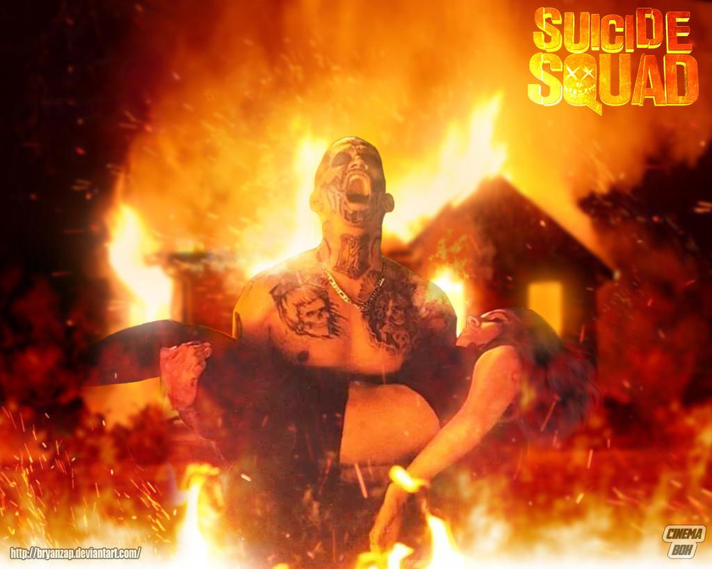 Suicide Squad El Diablo Fan Art By Bryanzap