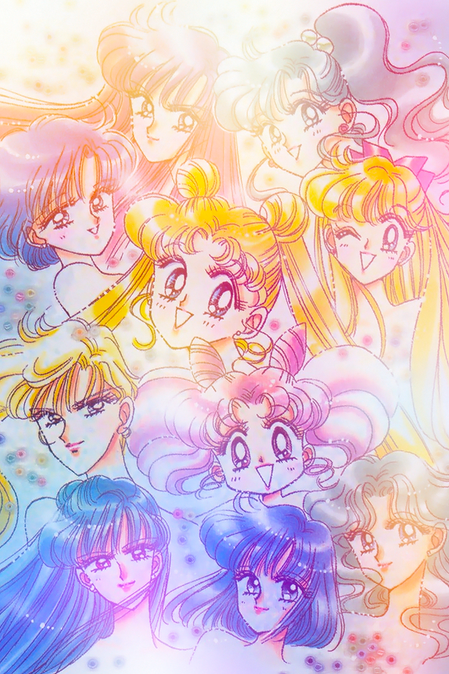 Miss Naoko S Sailor Moon Artbook iPhone Background