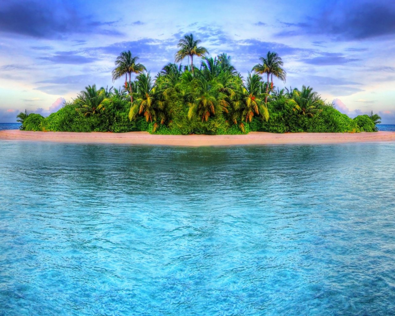 1280x1024 Tropical Island desktop PC and Mac wallpaper