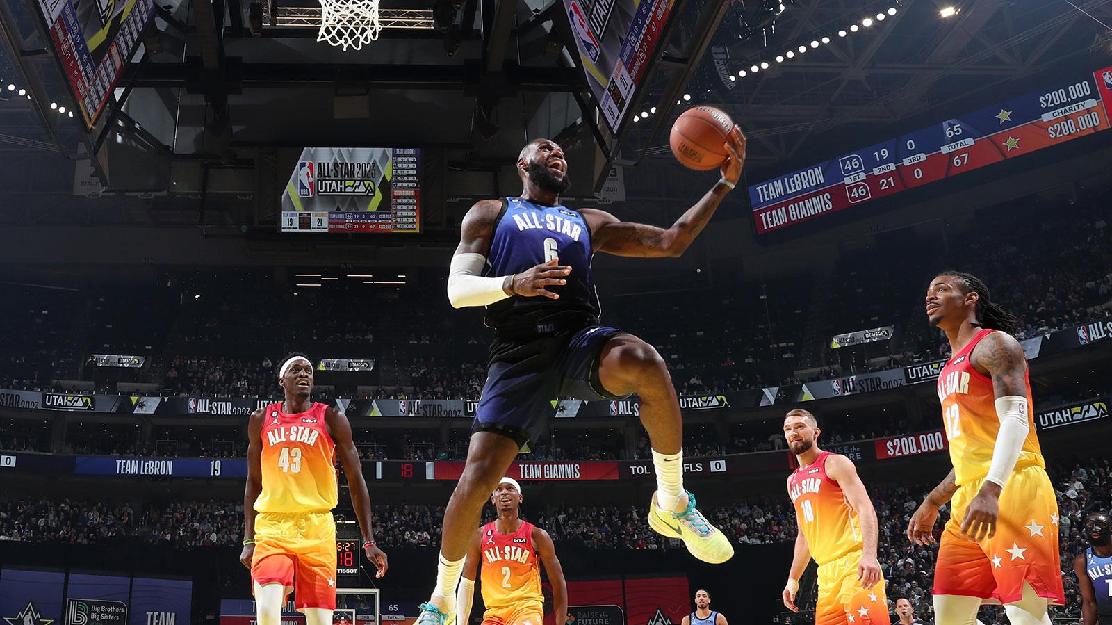 Lebron S Focused On Next Games After Playing In 19th All Star