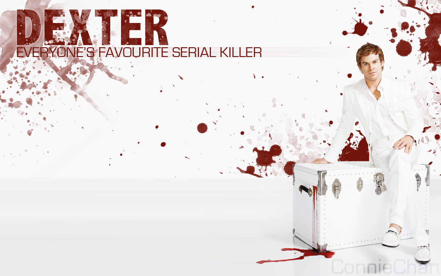 Dexter Blood Splatter Wallpaper HD By Conniechan