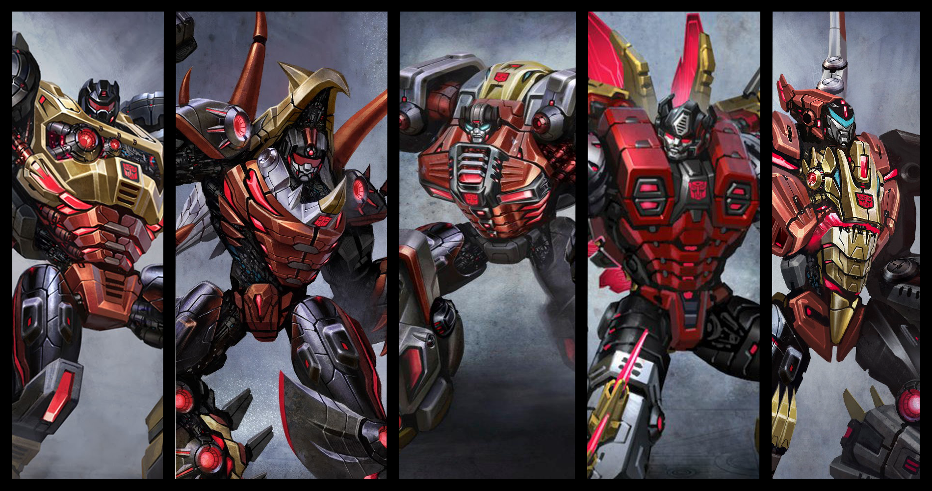 Transformers Dinobots By Mr Droy