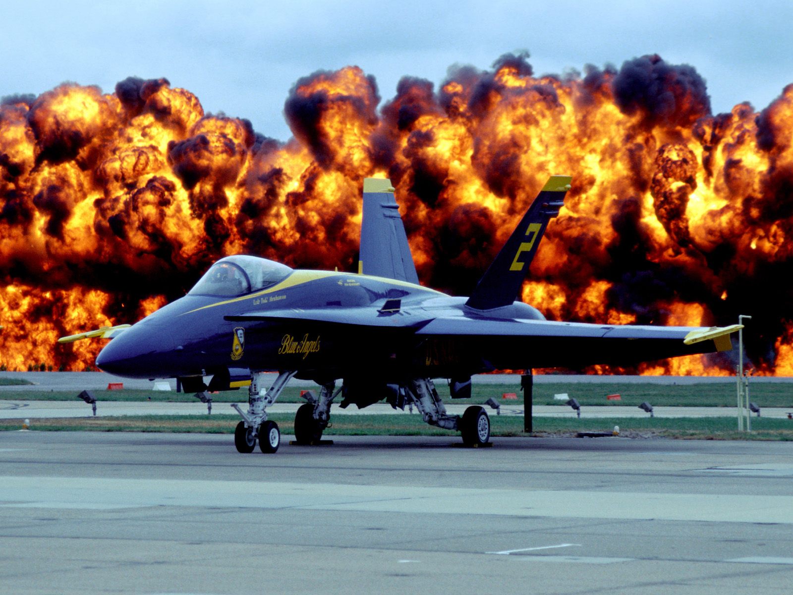 Background And Wallpaper Fire Power Of Blue Angel Two Always