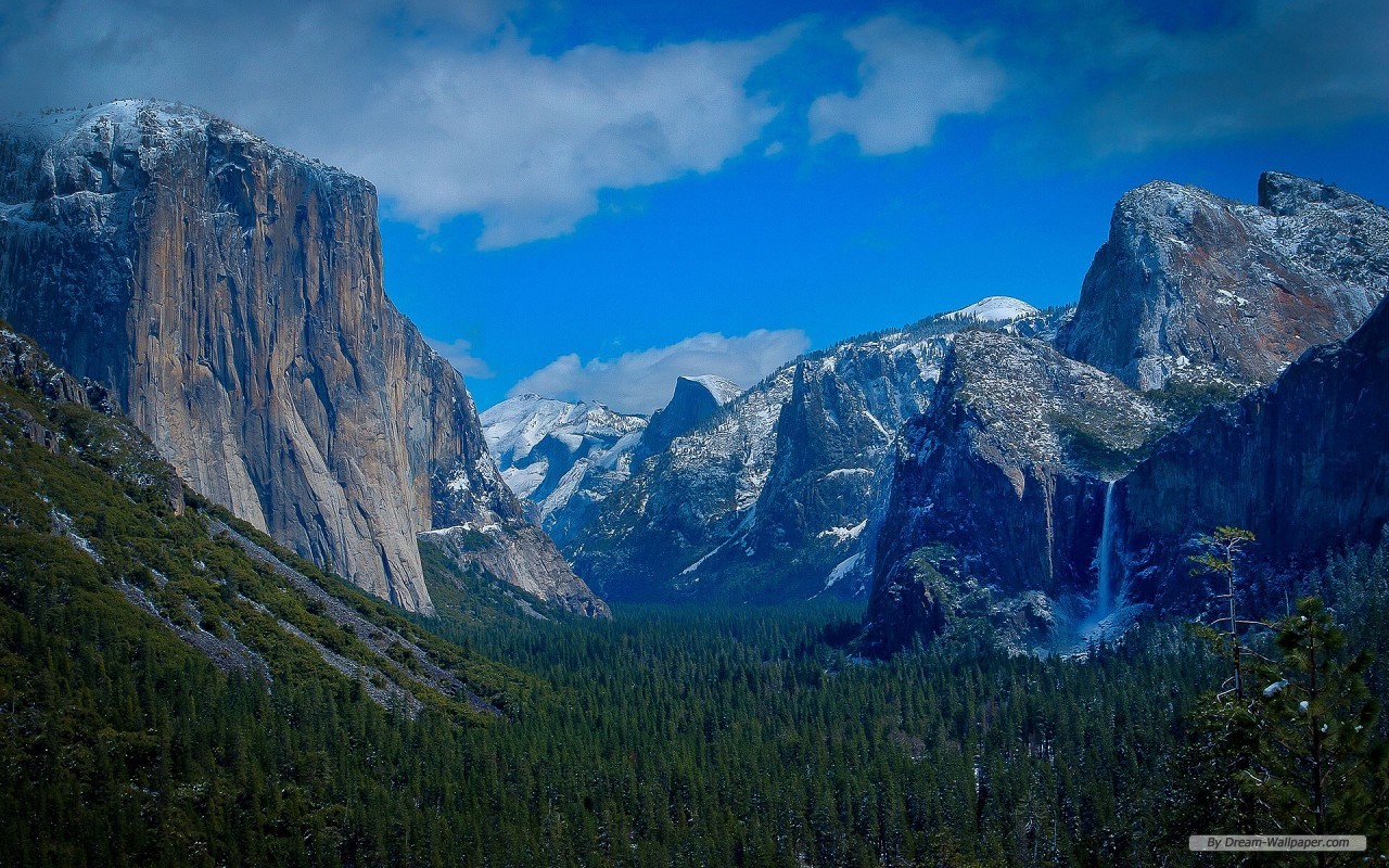 Wallpaper Travel Yosemite National Park