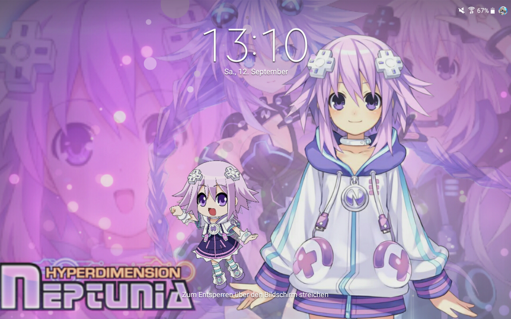 My tablet Background by Neps Gear Plutie on