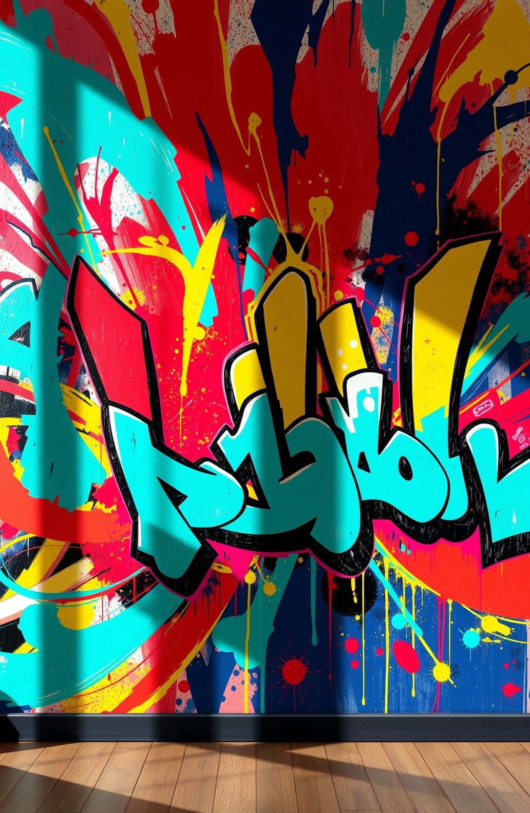Abstract Graffiti Wallpaper