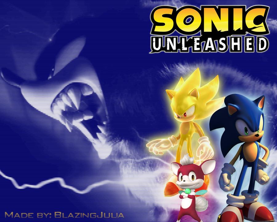 Artistic Sonic Unleashed Wallpaper By Blazingjulia Normal