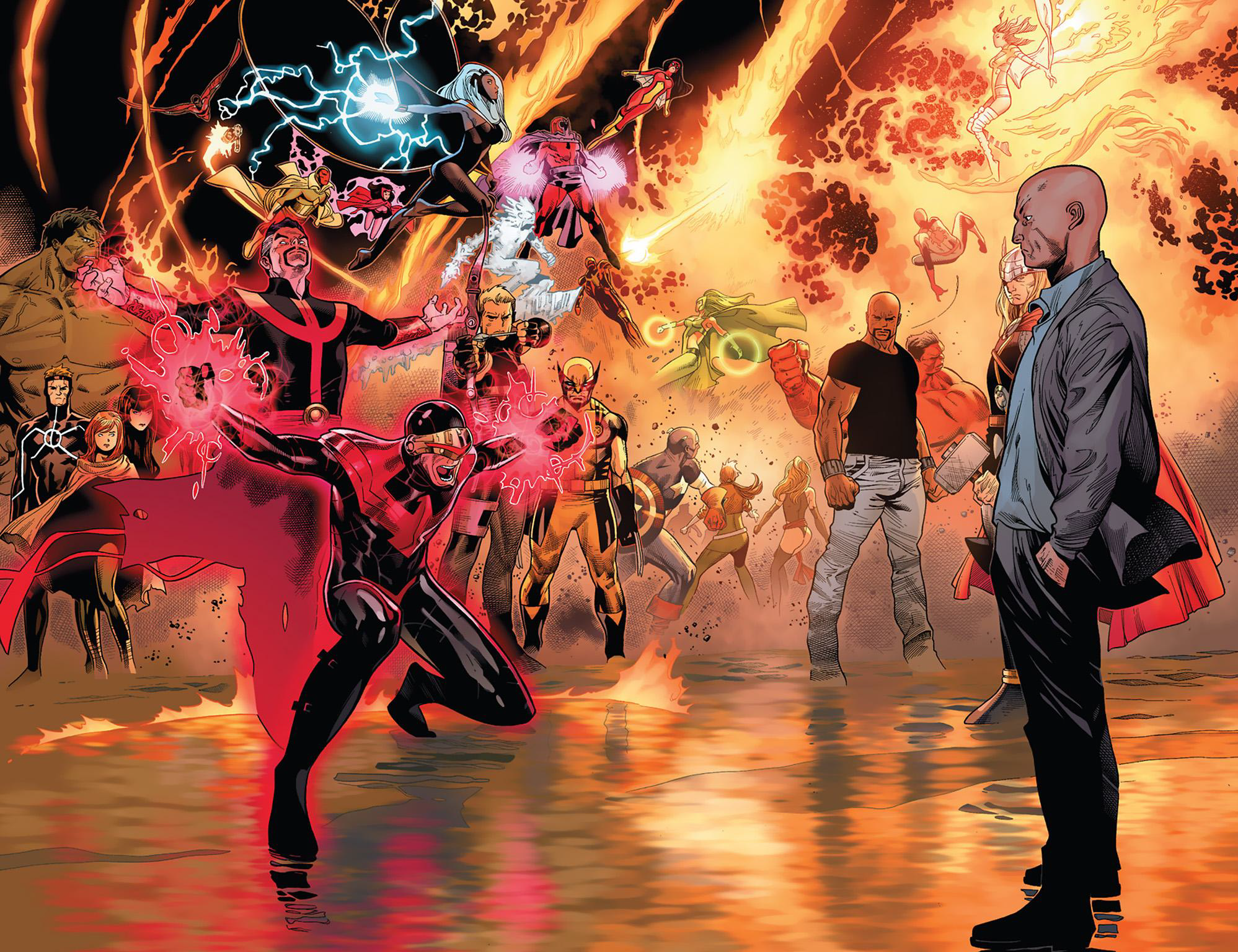 Avengers Vs X Men HD Wallpaper Background Image