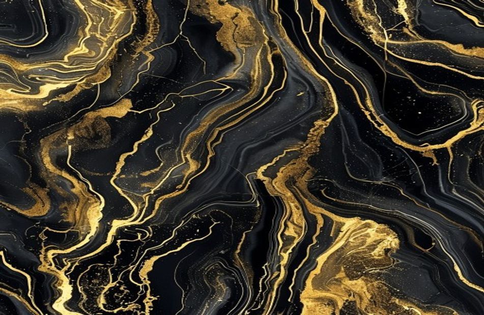Black And Gold Marble Wallpaper