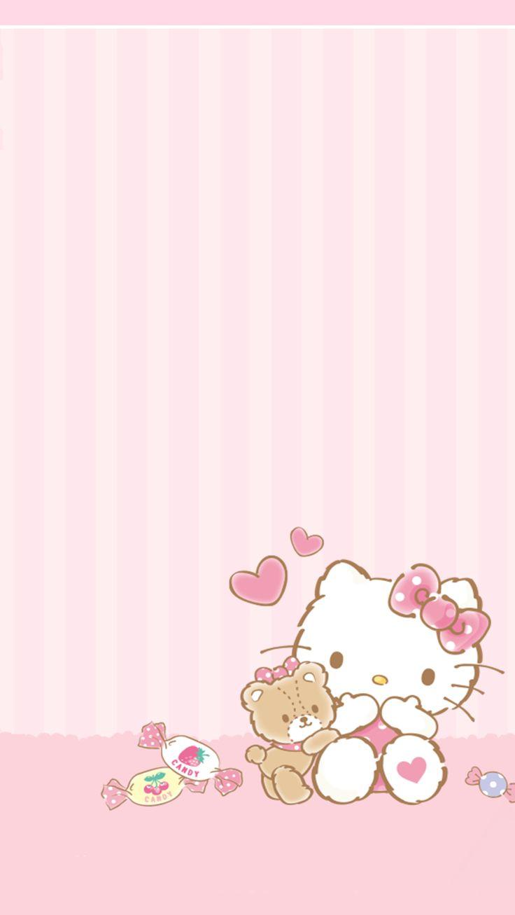 Hello kitty aesthetic pastel pink sanrio HD phone wallpaper  Peakpx