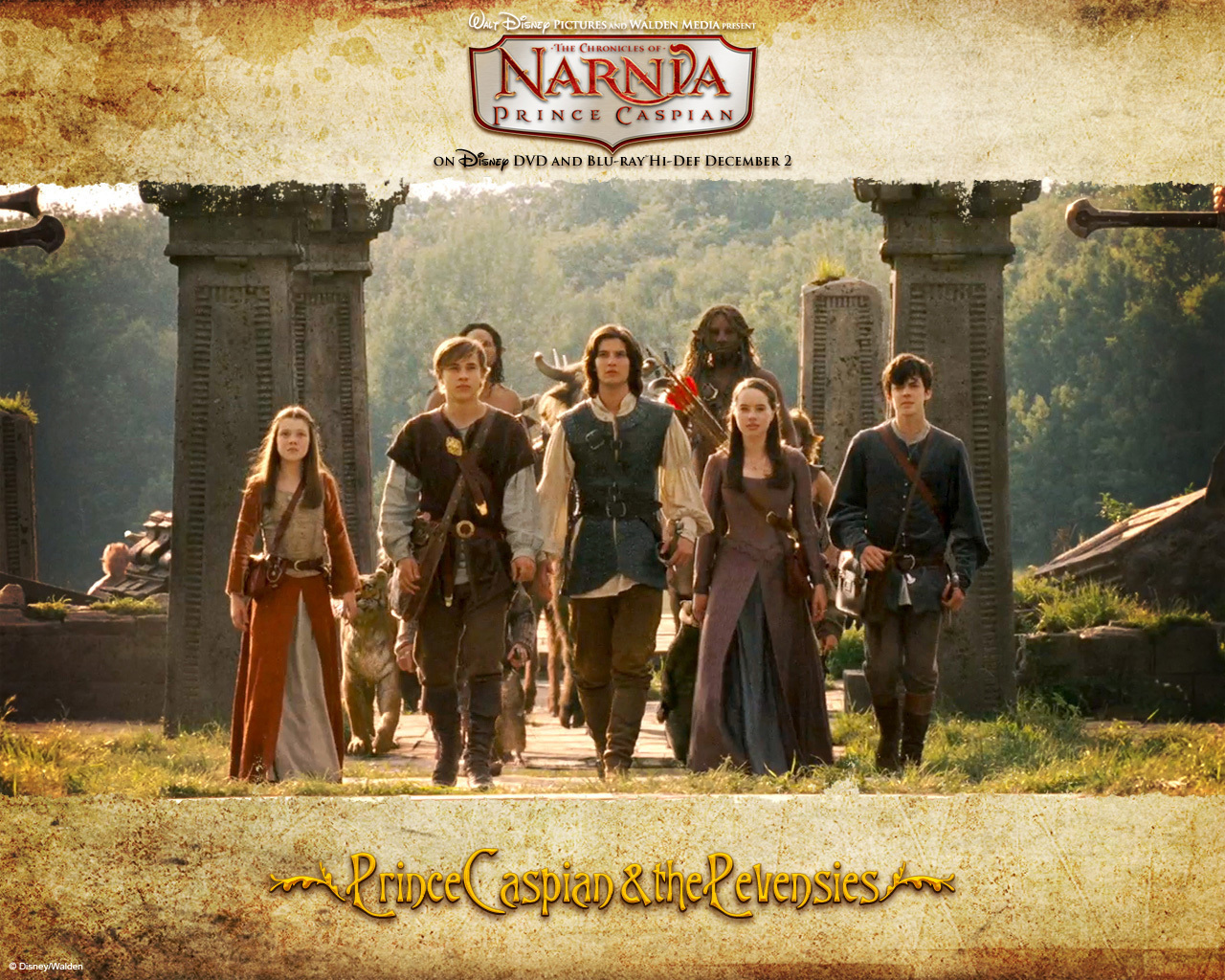 The Chronicles Of Narnia Prince Caspian Walt Disney Wallpaper