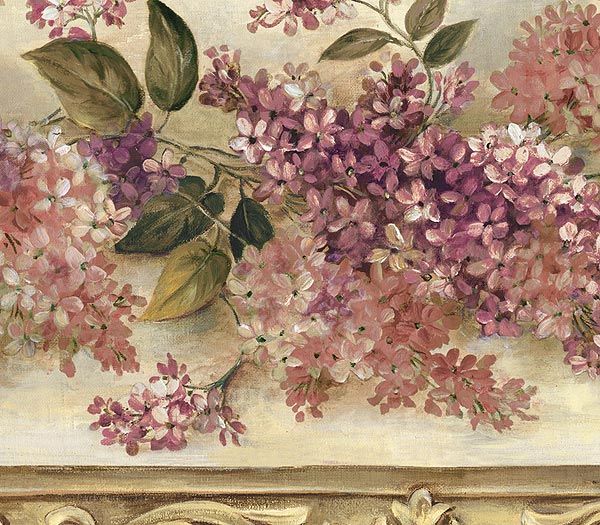 42 Lilac Wallpaper Borders On Wallpapersafari