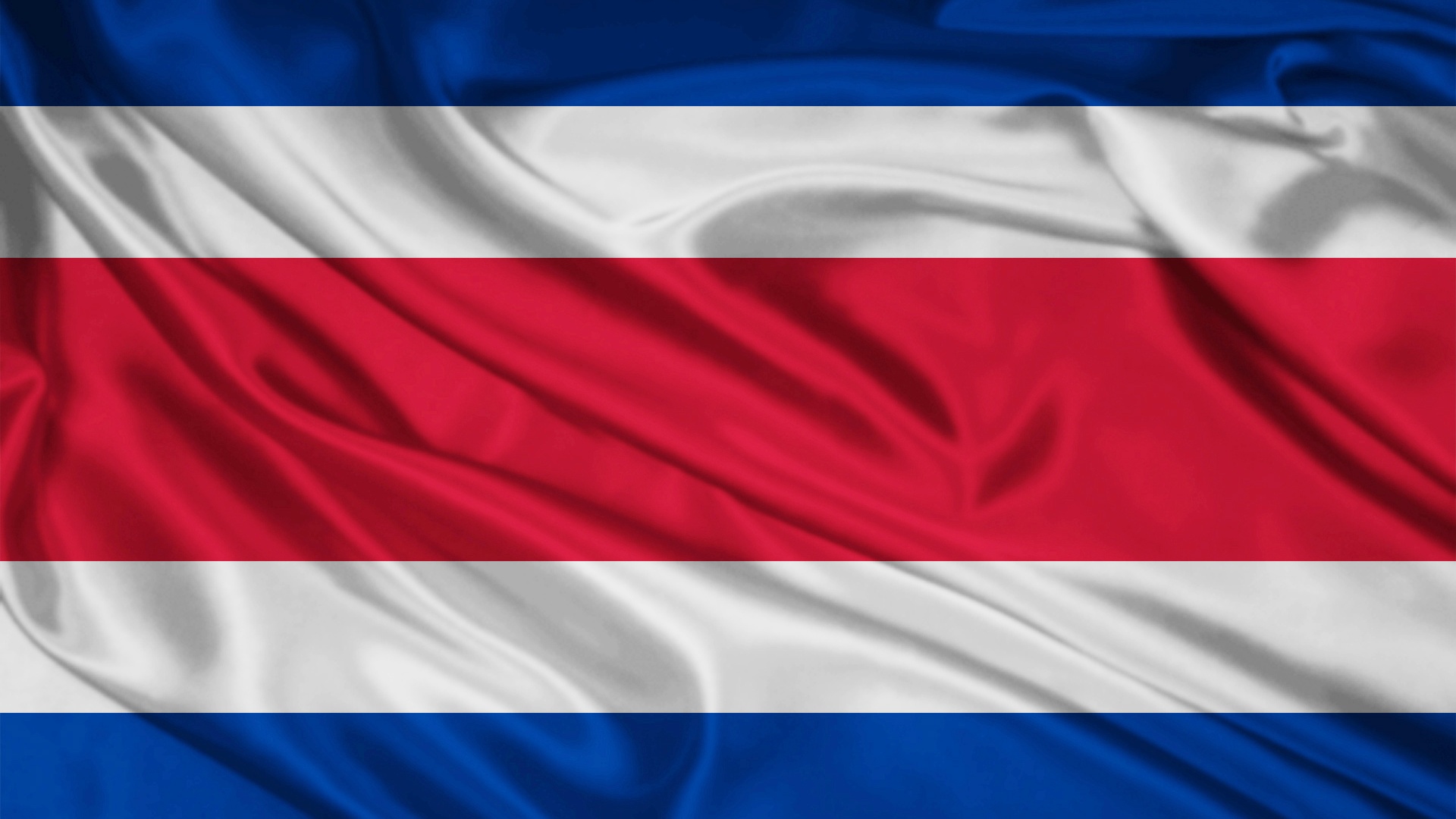 Costa Rica Flag Desktop Pc And Mac Wallpaper