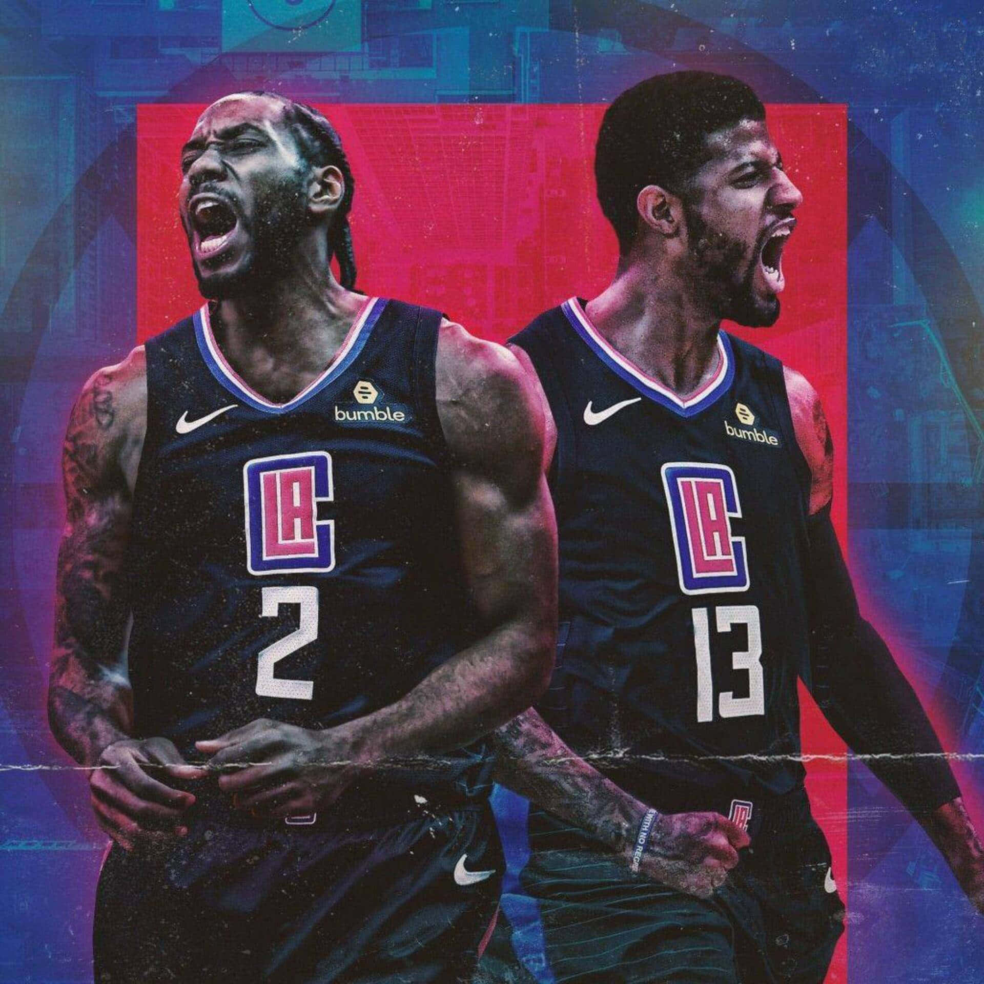 Paul George Rising Star Of The Los Angeles Clippers Wallpaper