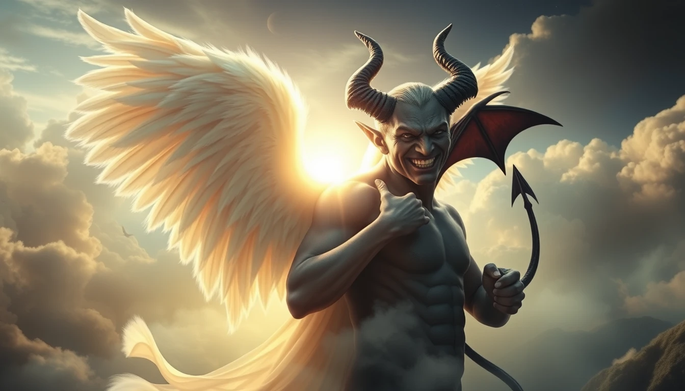 Angel And Devil Wallpaper