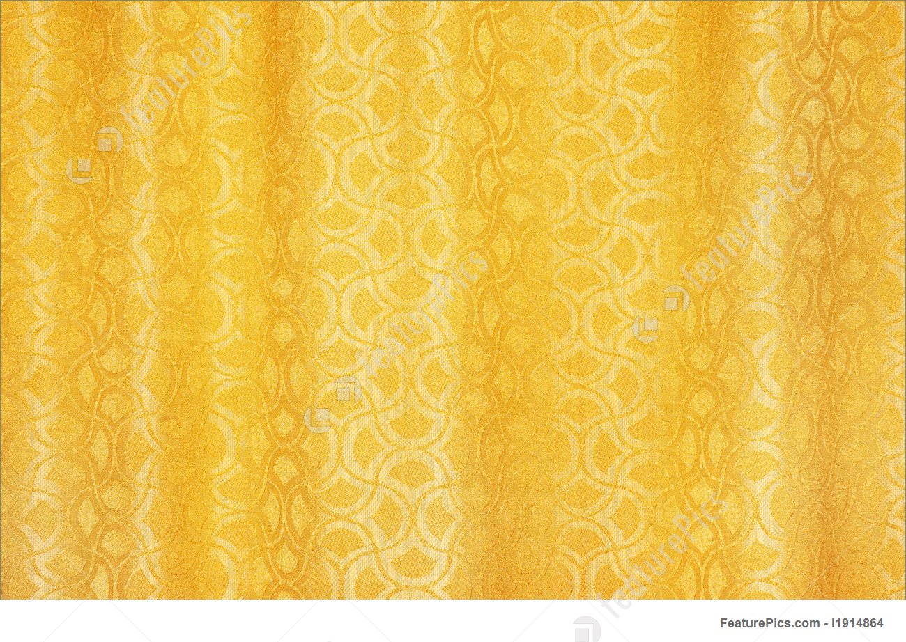 Golden Curtain Textured Background