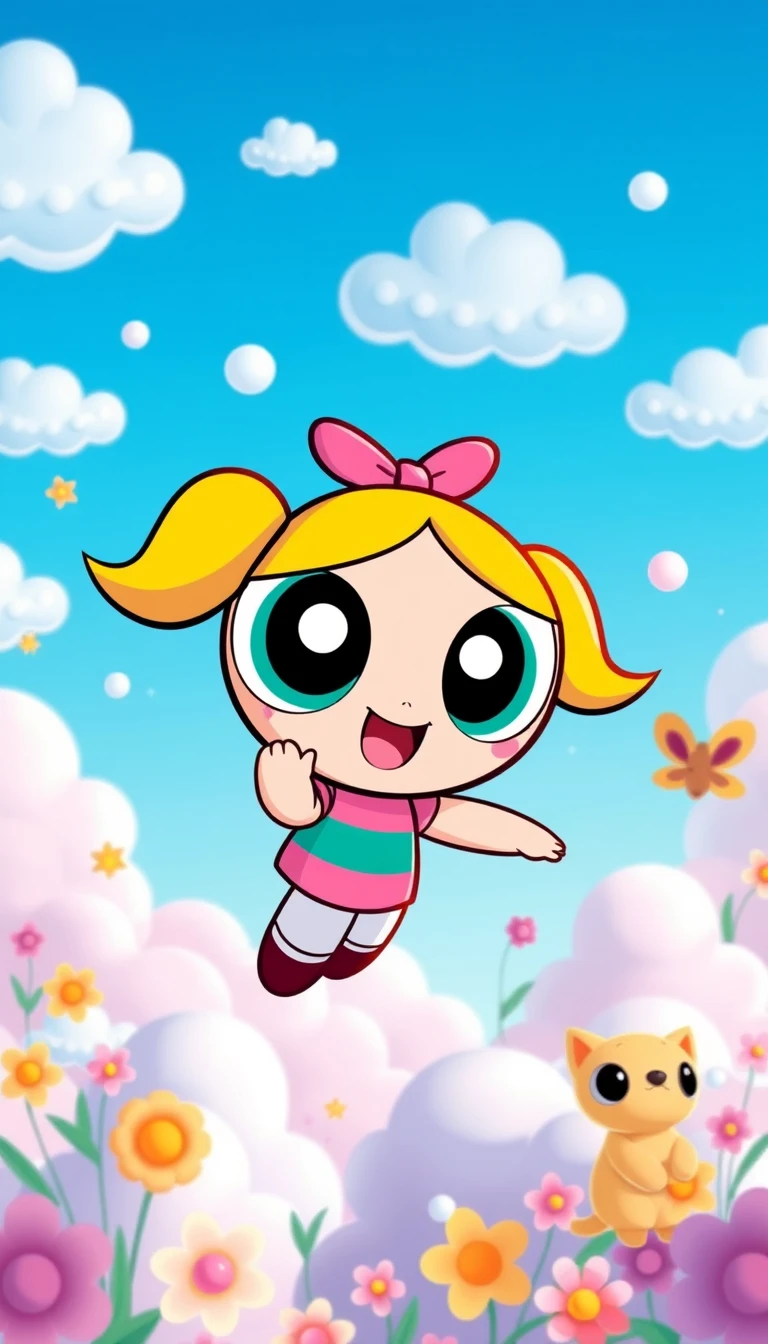 Bubbles Powerpuff Girls Wallpaper