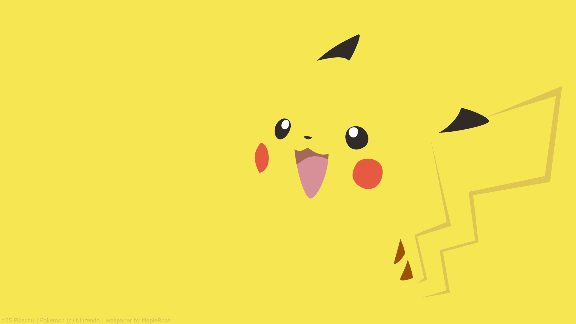 HD pikachu themed wallpapers