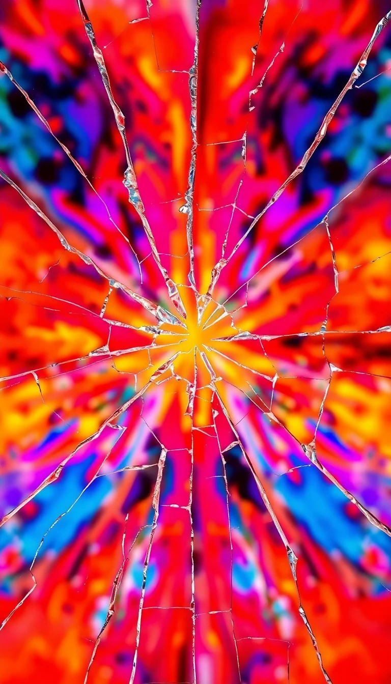 Wallpaper Cracked Screen