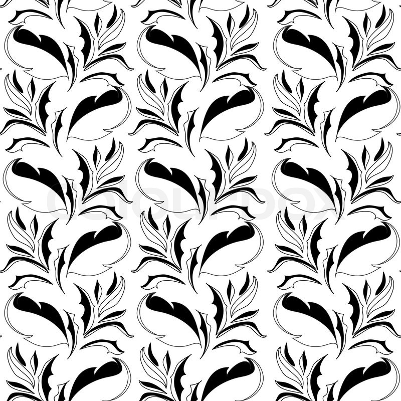 Black And White Scroll Wallpaper High Definition