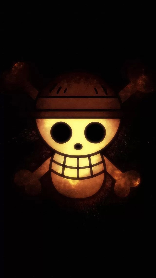 One Piece Skull Wallpaper iPhone