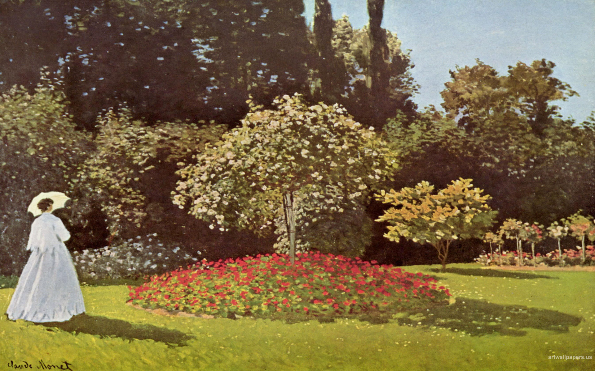 Claude Monet Painting Wallpapers Art Wallpapers Full HD Widescreen