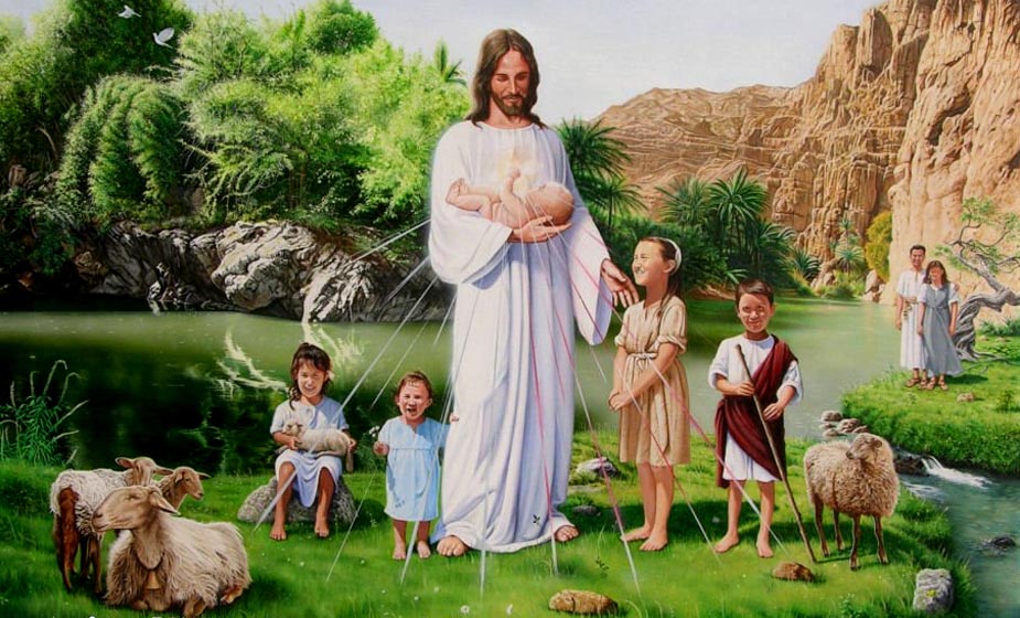 children free wallpaper photos Jesus With Children Wallpaper