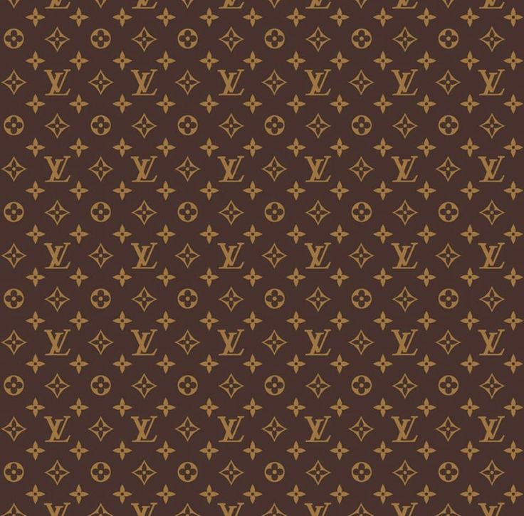 Louis Vuitton Wallpaper Pattern With Gold Stars