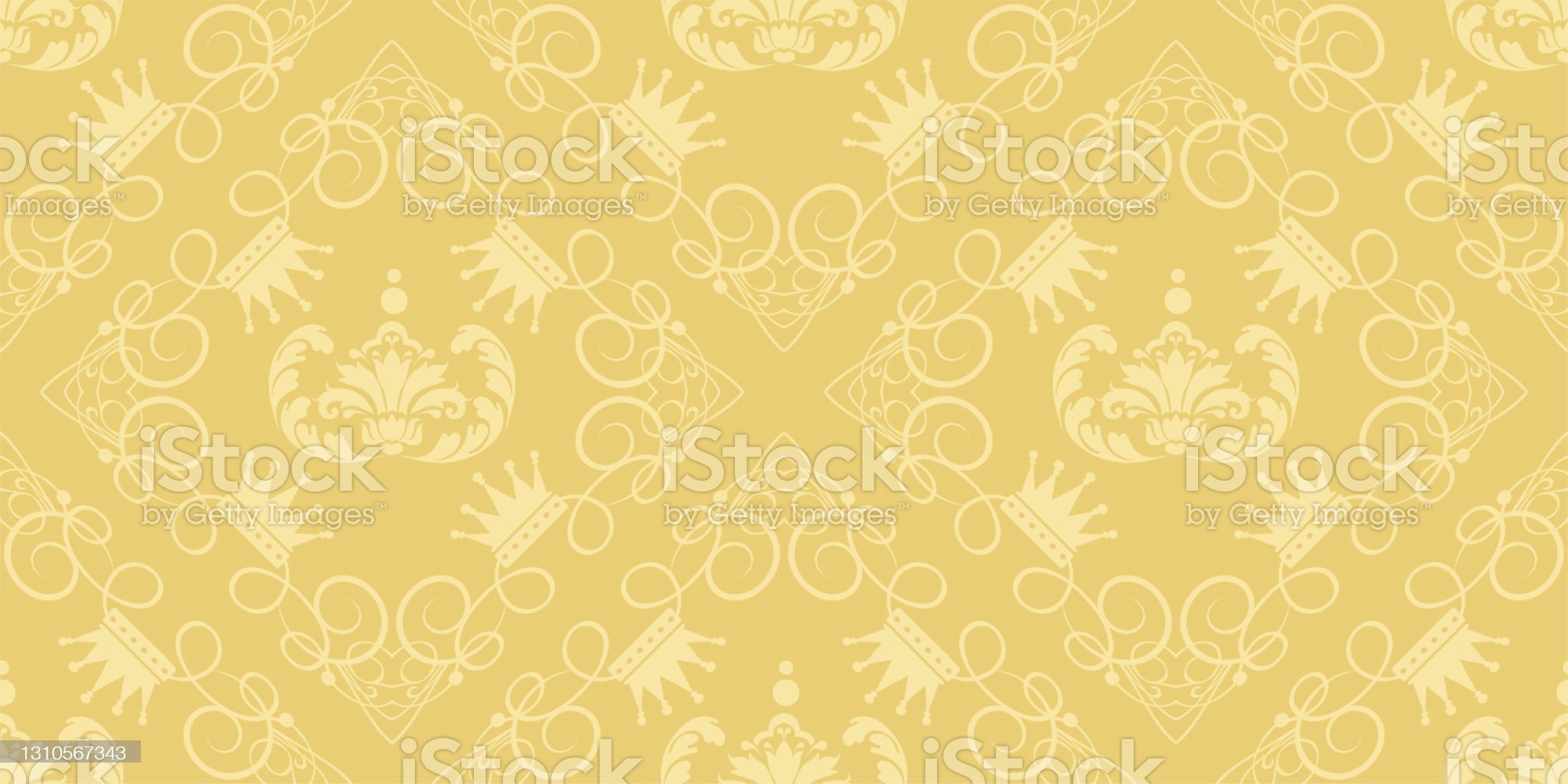 Elegant Background Pattern With Ornament In The Royal Style On