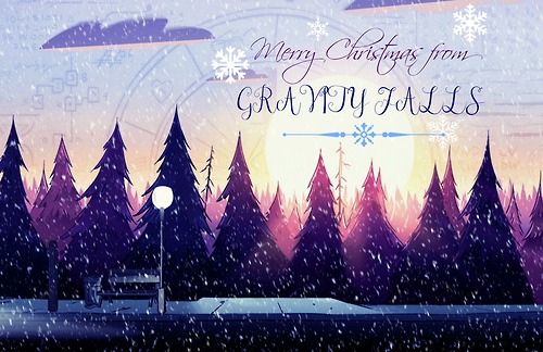 Some Gravity Falls Winter Wallpaper For Anyone Who D Like It