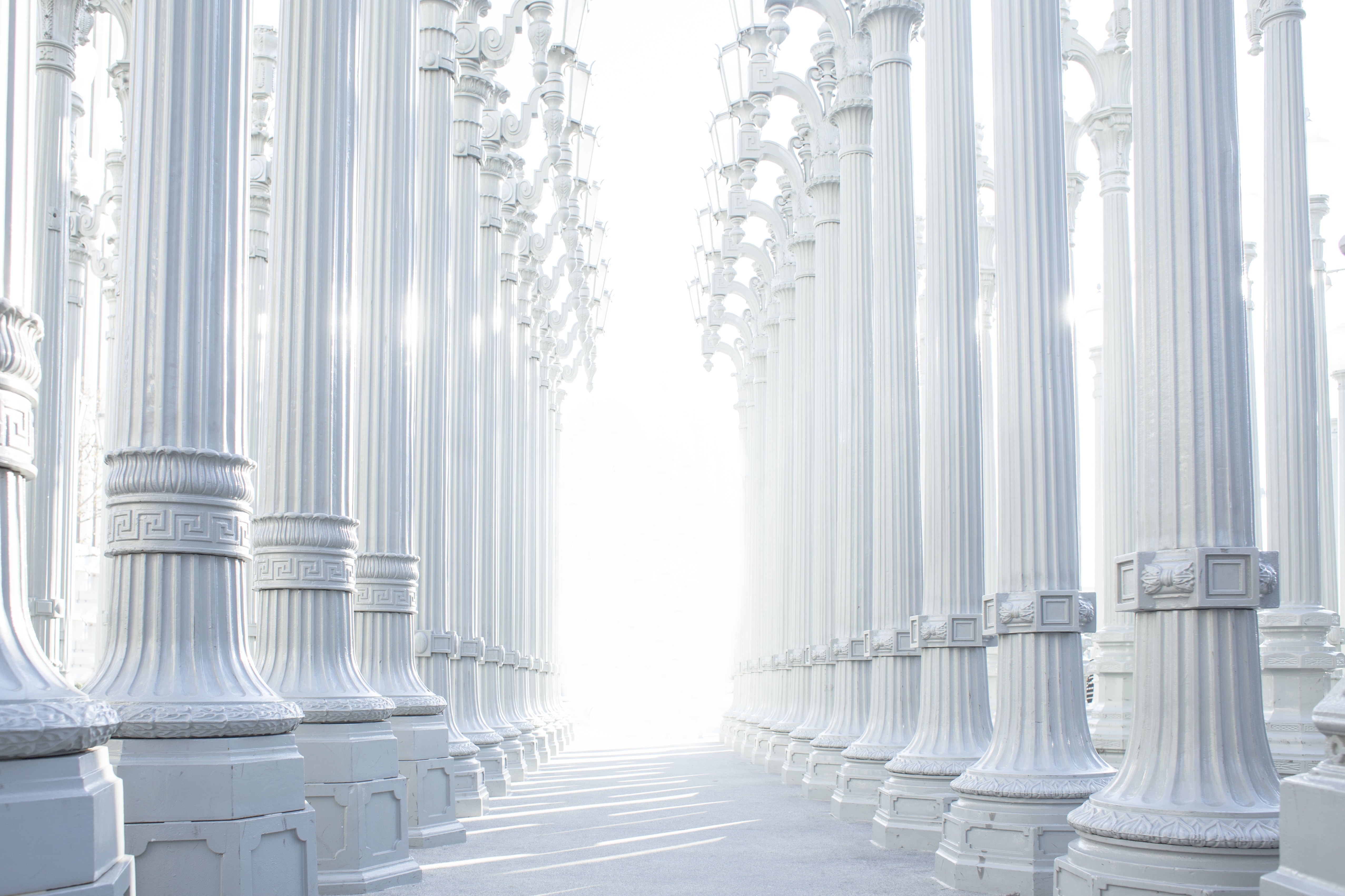 White Pillars Image