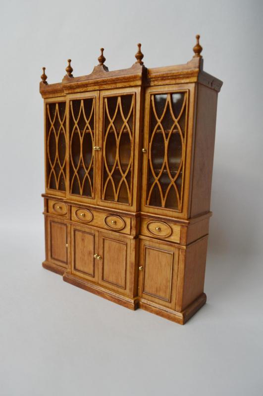 Dollhouse Famous Maker Furniture Tudor Style Bookcase