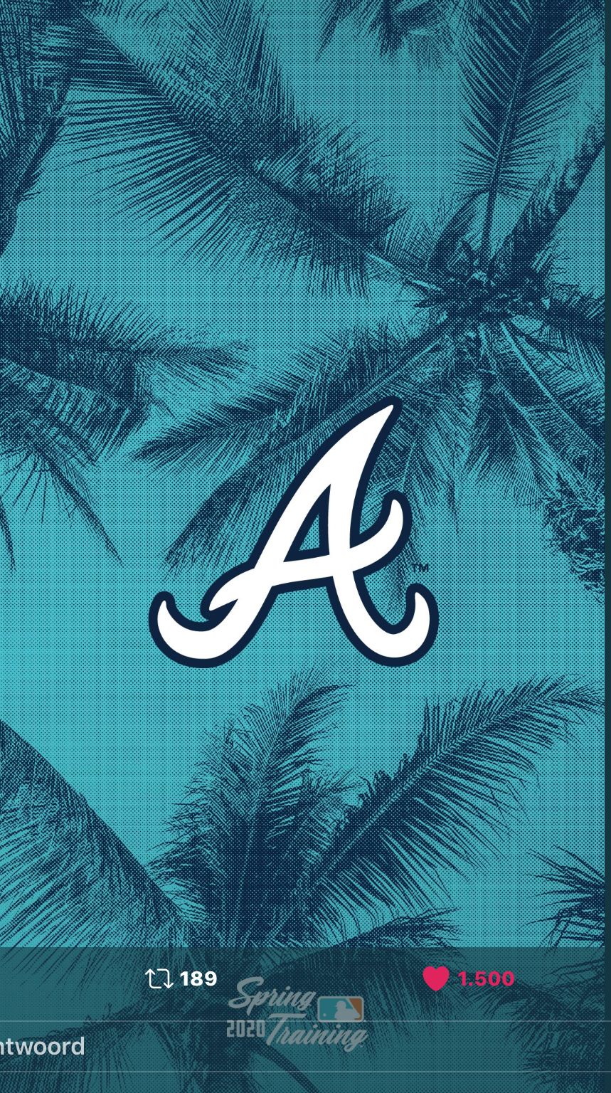 Atlanta Braves iPhone Wallpaper