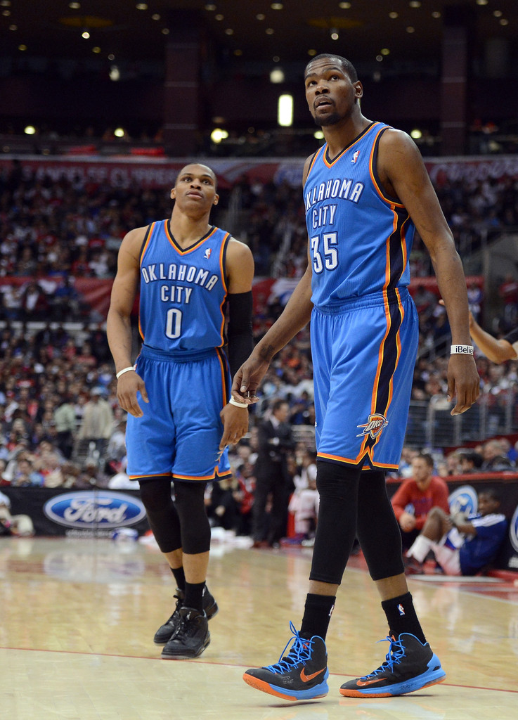 Kevin Durant And Russell Westbrook
