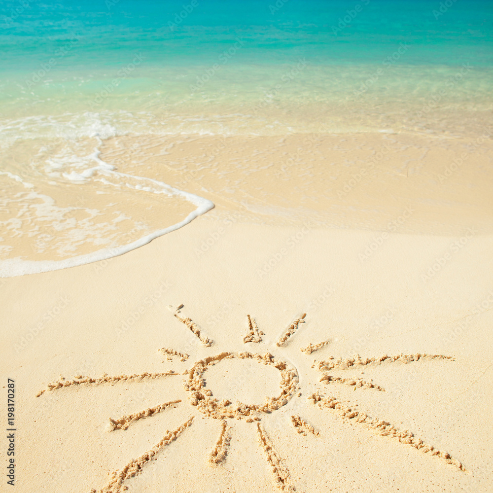 White Beach Background Wallpaper