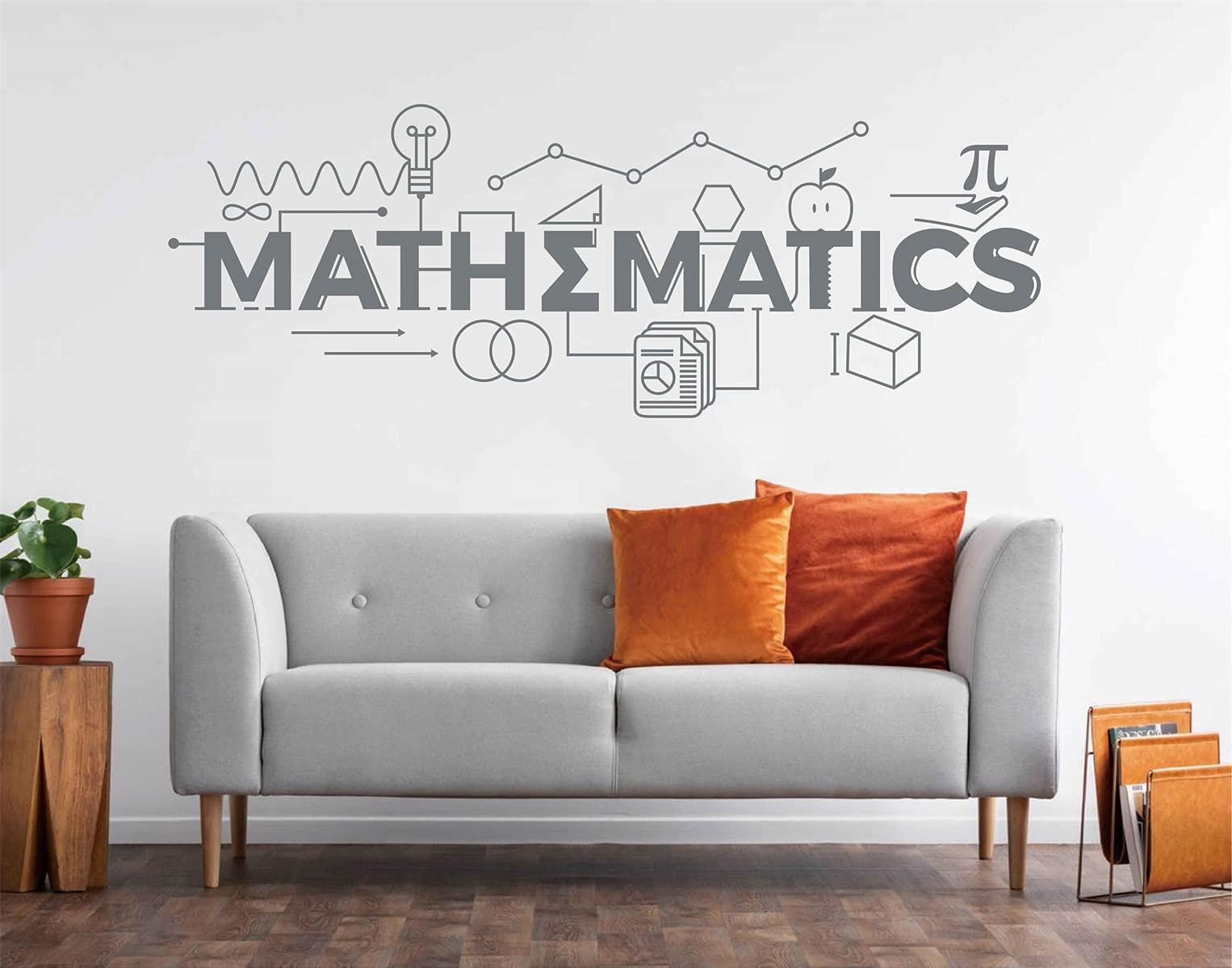 Amazon Mathematics Quote Sign Wall Decals Math Classroom