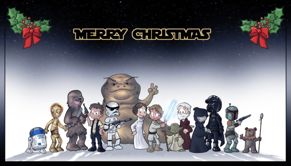 Star Wars Merry Christmas By Maconeill