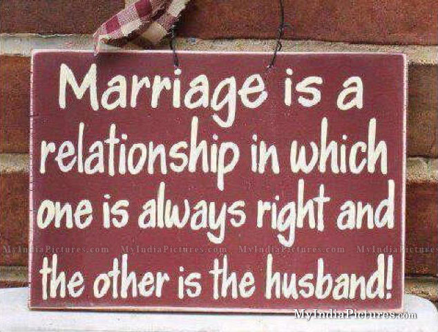Funny Marriage Quote Quotes