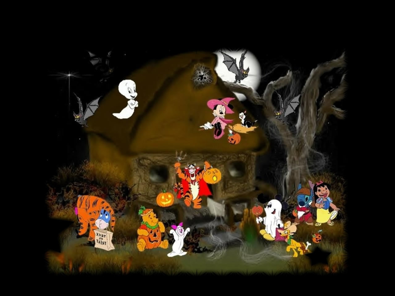 Disney Halloween Wallpaper Movie Scary