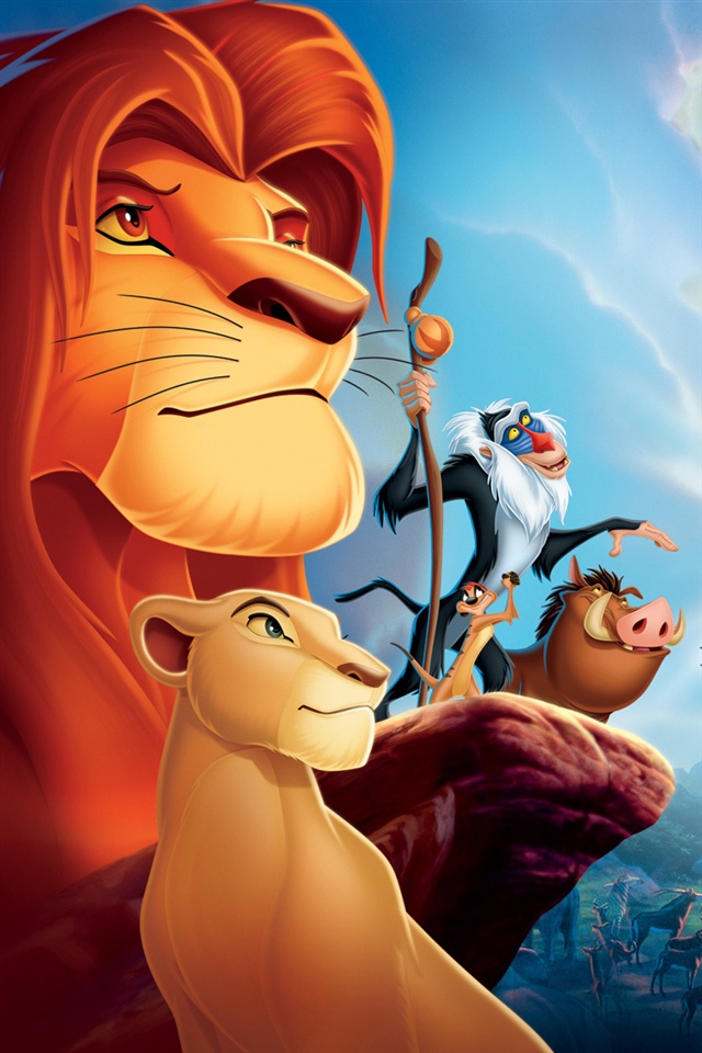 The Lion King iPhone Wallpaper 4s