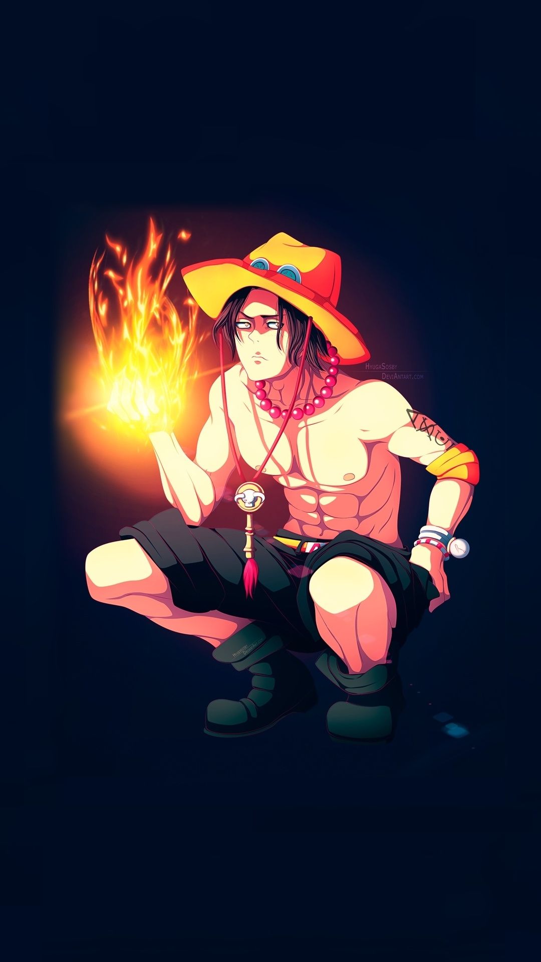 Wallpaper One Piece Portgas D Ace